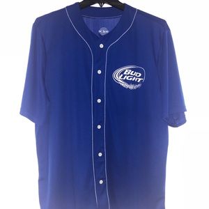 Bud Light baseball jersey